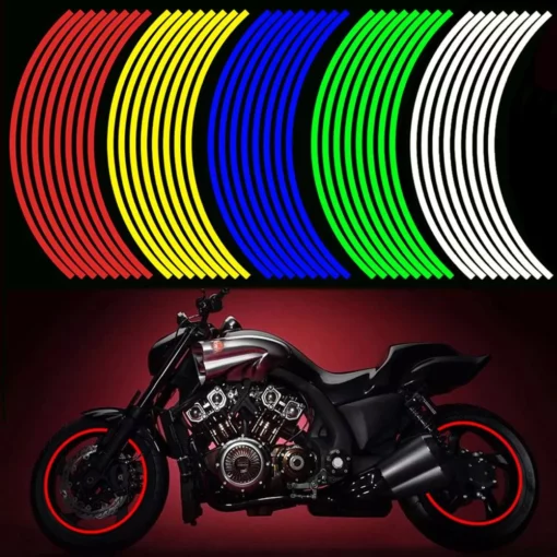 18-inch Motorcycle Rim Stickers