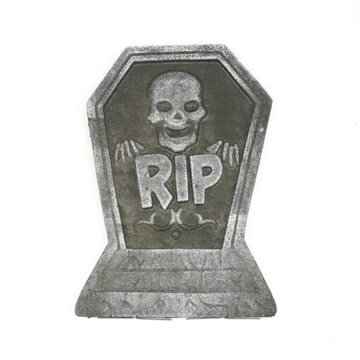 Foam Skeleton Halloween Tombstone
