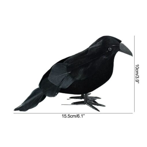 Black Crow Halloween Home Dekor