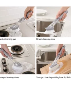 2 in 1 Cleaning Fluid Scrubber Kit
