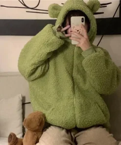 2-in-1 Stuffed Animal Hoodie