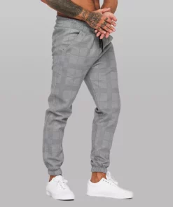 Men’s Plaid Casual Pants