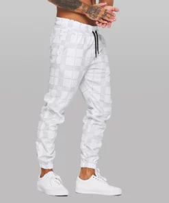 Men’s Plaid Casual Pants