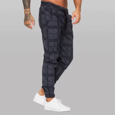 Men’s Plaid Casual Pants