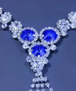 Necklace with Non Piercing Nipple Chain