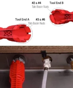 Multi-Use Easy Faucet Installer Wrench