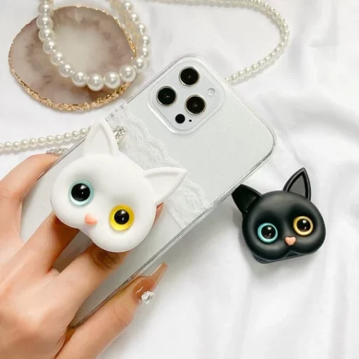 3D Yakanaka Kitten Phone Holder ine mini Mirror