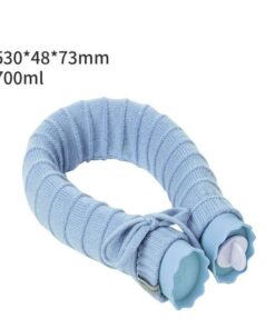 Long Water Injection Silicone Hot Water Bottle