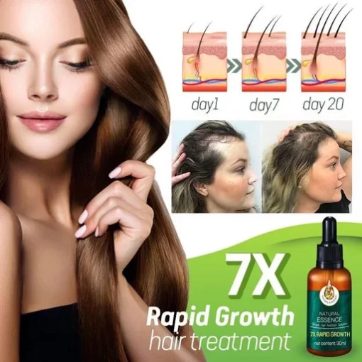 7X Serum do szybkiego wzrostu włosów