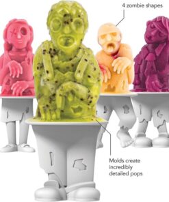 Halloween Zombies Ice Pop Molds