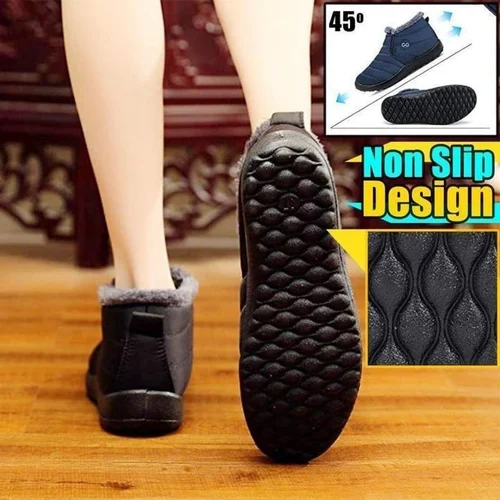 Winter Warm Snow Waterproof Cotton Shoes - Image 2