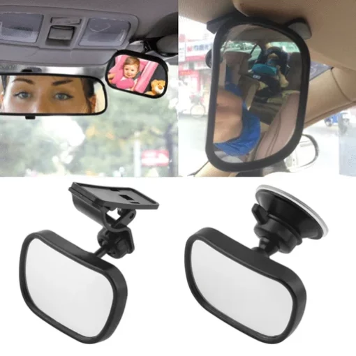 Verstelbare babyautospiegel
