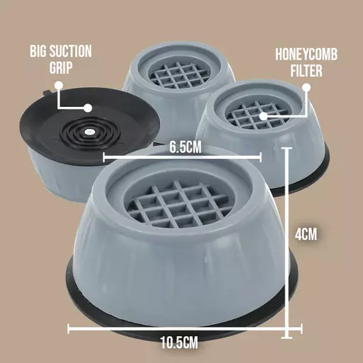 Anti Vibration Rubber Washing Machine Feet Pads - Image 6