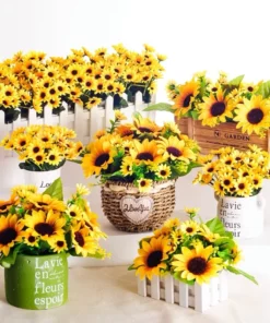 SunFlower Bedroom Yellow Floral