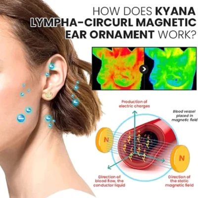 atheniz magnetology lymphvity germanium earrings
