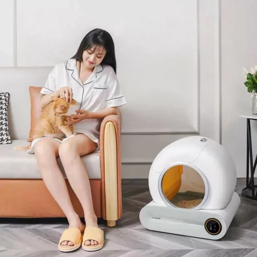 Smart Cleaning Cat Litter Box