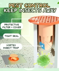 Bathroom Kitchen Sink Drain Deodorizer Filter