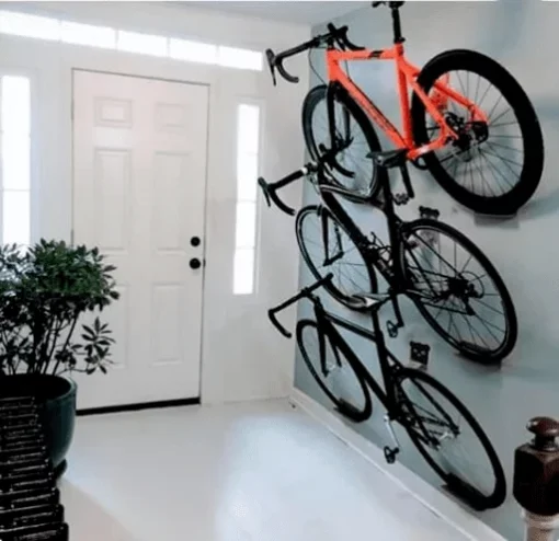 Kerékpár falra szerelhető állvány
