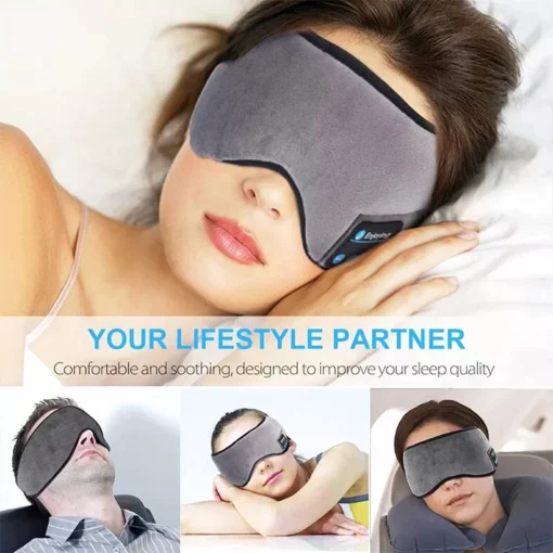 Bluetooth спальные наушники маска для глаз