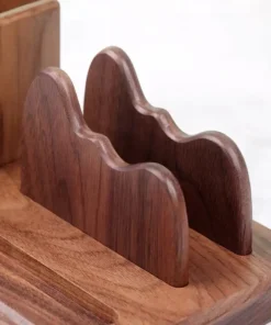Desk Organizer Wood Pen Holder
