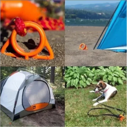 캠핑 텐트 접지 나사