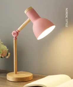 Wooden Folding Table Lamp 3D Night Light