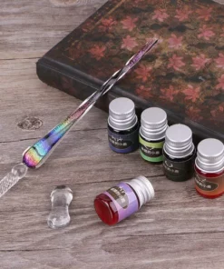 Crystal Starry Sky Glass Ink Pen