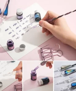 Crystal Starry Sky Glass Ink Pen