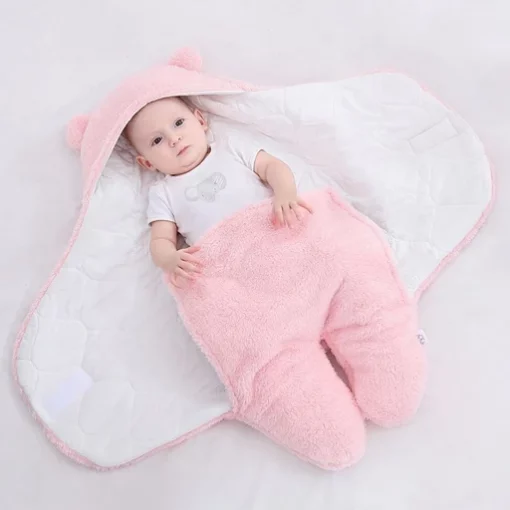 Χαριτωμένο κουβέρτα νεογέννητου μωρού