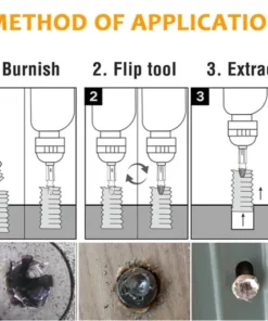 Damaged Screw Extractor Kit