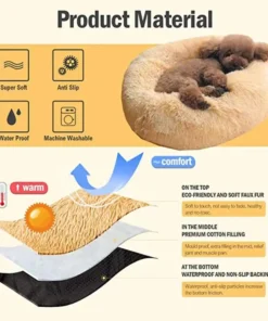 Winter Warm Round Pet Sleeping Bag