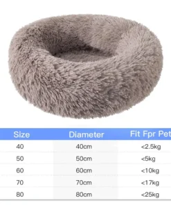 Winter Warm Round Pet Sleeping Bag