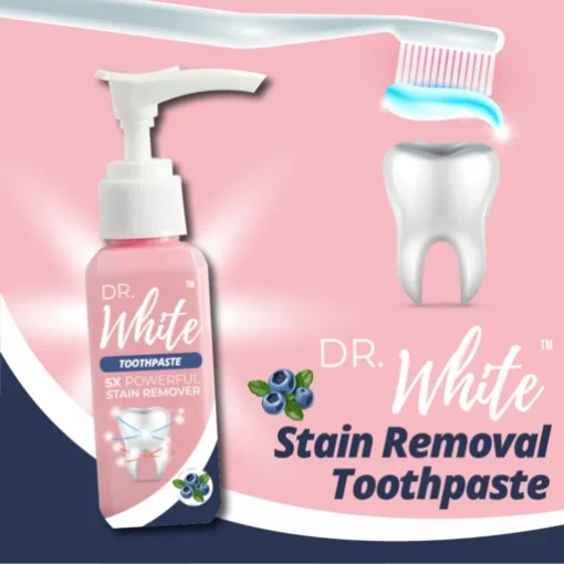 Dr. White Stain Removal Toothpaste - Buy Today Get 55% Discount - MOLOOCO