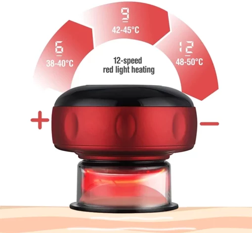 Massageador de terapia de luz vermelha para alívio da dor