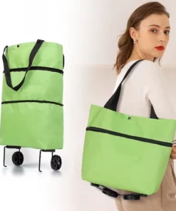 Expandable Grocery Shopping Trolley Bags