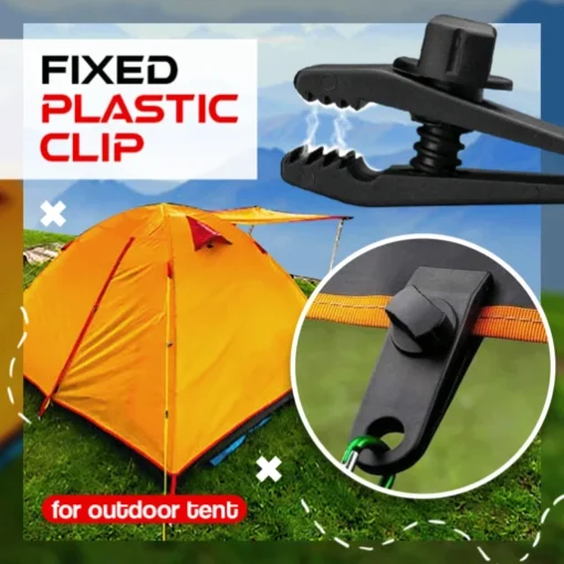 Klip Plastik kanggo Tenda Outdoor