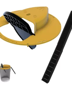 GlideTrap™ Flip N Slide Bucket Lid Mouse Traps