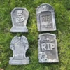 Foam Skeleton Halloween Tombstone