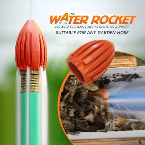 Уред за почистване на улуци - водна ракета