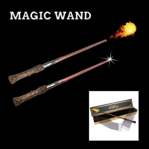 Магическа пръчка с огнена топка за Хелоуин