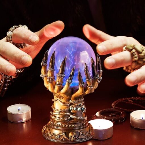 Bola de Cristal Misteriosa da Bruxa do Dia das Bruxas