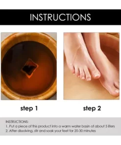 Herbal Foot Soak Detox Gel