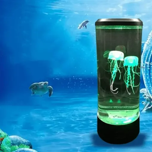 Aquarium hypnotique de méduses