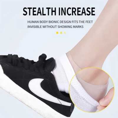 Unisex Silicone Height Increase Insoles