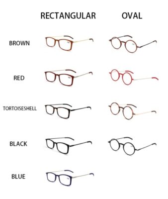 HD Ultra-thin Portable Anti-Blue Light Presbyopic Glasses