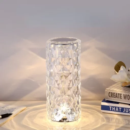 LED kristāla lampa