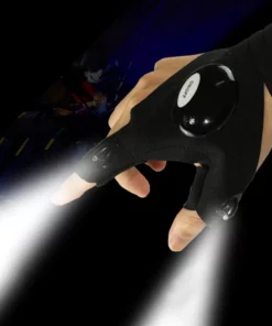 LED Flashlight Waterproof Gloves