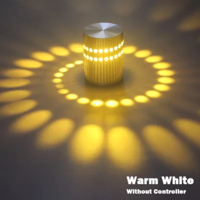 Rounding Spiral LED Wall Light