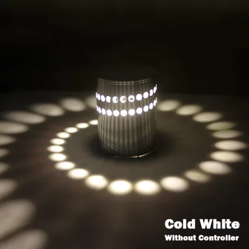 Lampu Dinding LED Spiral Bulat