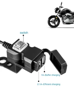 Motorcycle Handlebar USB Charger